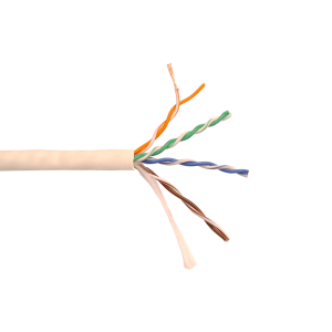 LANMASTER UTP cord cable, 4x2, cat. 5E, 350 MHz, LSZH, 305 m